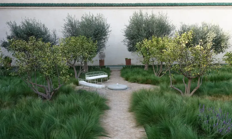 Le Jardin Secret in the Medina of Marrakech, Morocco